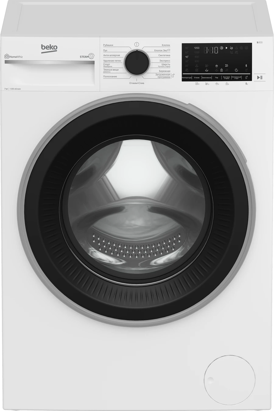 Fully Automatic Front Loading Washing Machine 7kg B3WFR572WB