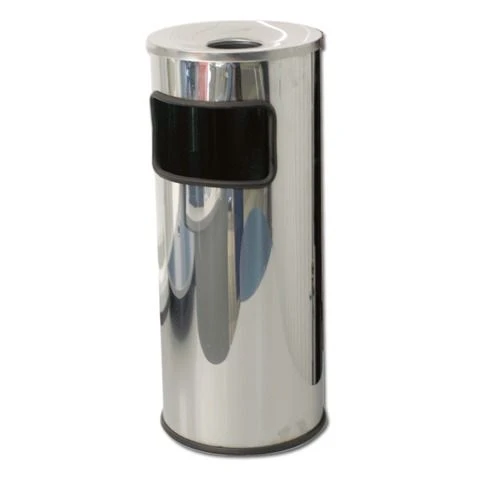 Classic Floor Trash Bin and Ashtray for Offices and Bars - Model 250 НН