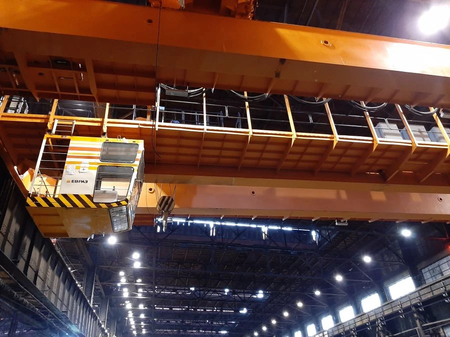 Double-Girder Electric Overhead Crane 10t, Model KM-SK-10-A5-25.5-12-U2