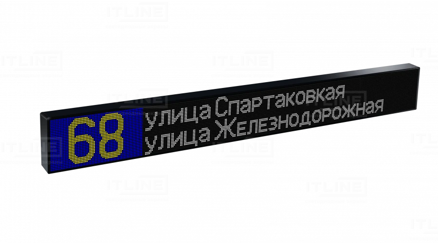 مؤشر المسار الإلكتروني للنقل العام ITLINE "TT6X4