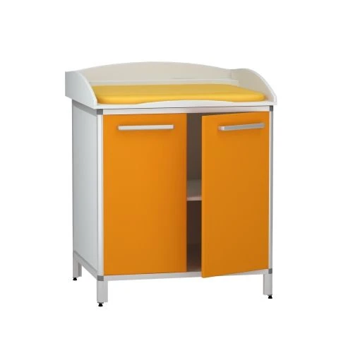 طاولة تغيير طبية مع سطح من البلاستيك ABS ، الطراز DM-2-106-44.K1.F5