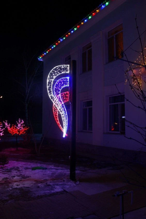 ضوء كونسول LED الزخرفي "سوتشي" - تركيبة خارجية على حوامل (220V، 24V، 12V)