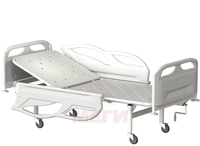 سرير المستشفى مع مسند رأس على عجلات، نموذج MSK-2101