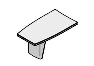 Office Wooden Briefing Extension - New.Tone Furniture Set