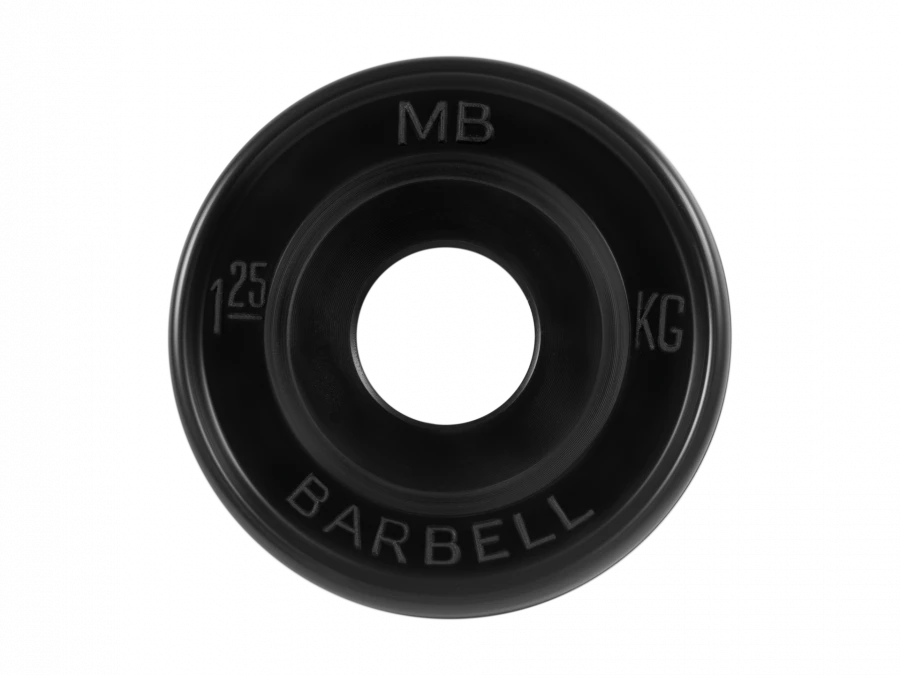 Rubber Coated Disc Euro-Classic 1.25 kg 51 mm MB-PltBE-1.25