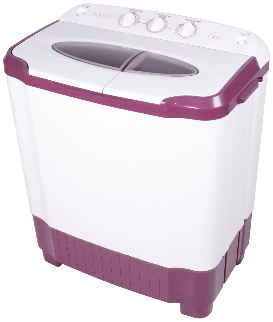 غسالة ملابس نصف أوتوماتيكية محمولة EVGO WS-50PET