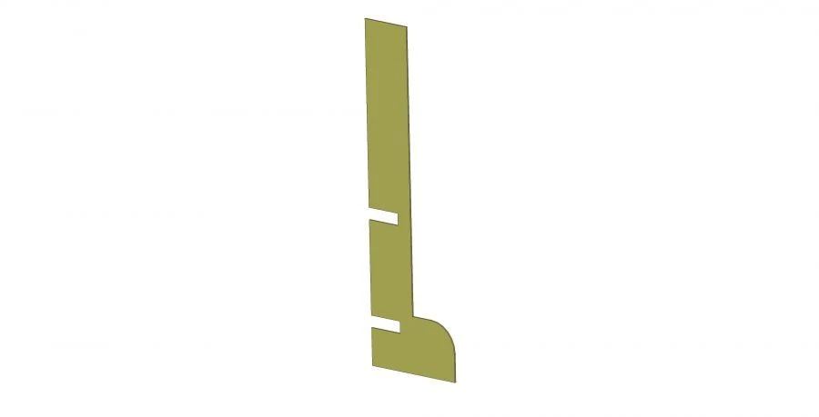 لوحة تزيين مسطحة لجزء سائق LIAS (مكون 529220-7802458-60)