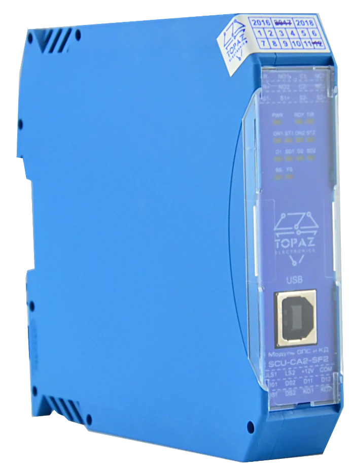 وحدات إنذار الحريق والأمان TOPAZ SCU