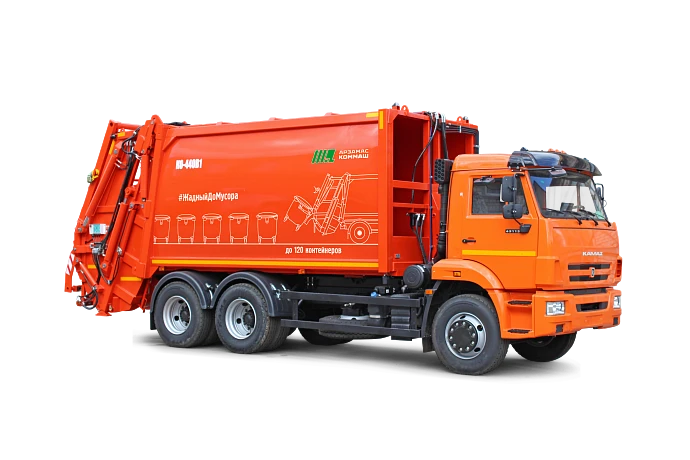 شاحنة جمع النفايات ذات التحميل الخلفي KO-440V1