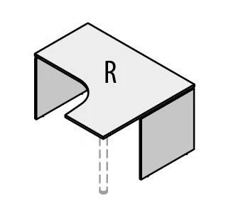 مكتب مريح - مجموعة أثاث "Rio Base