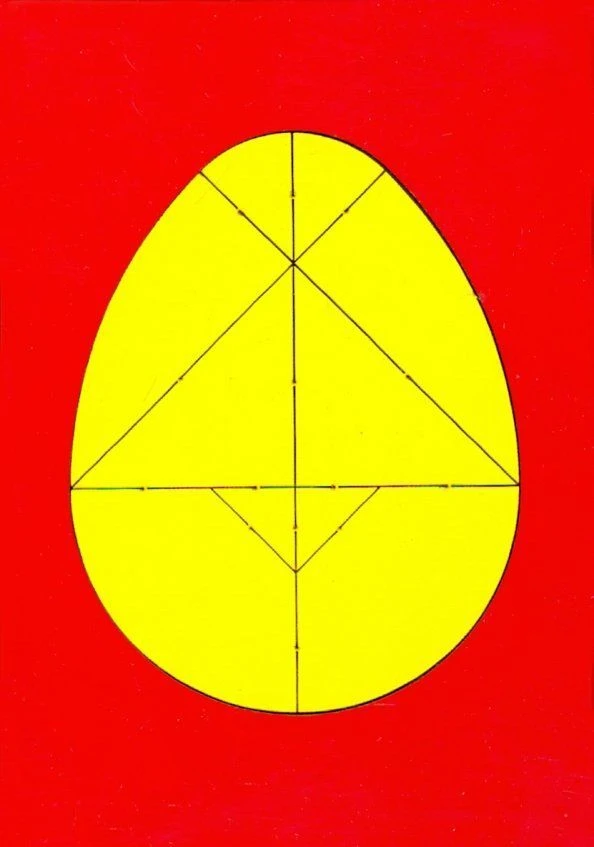 Columbian Egg Puzzle A5 - Educational Game
