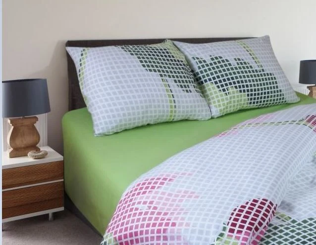 Euro Bedding Set with Duvet Cover, Sheet, and Pillowcase