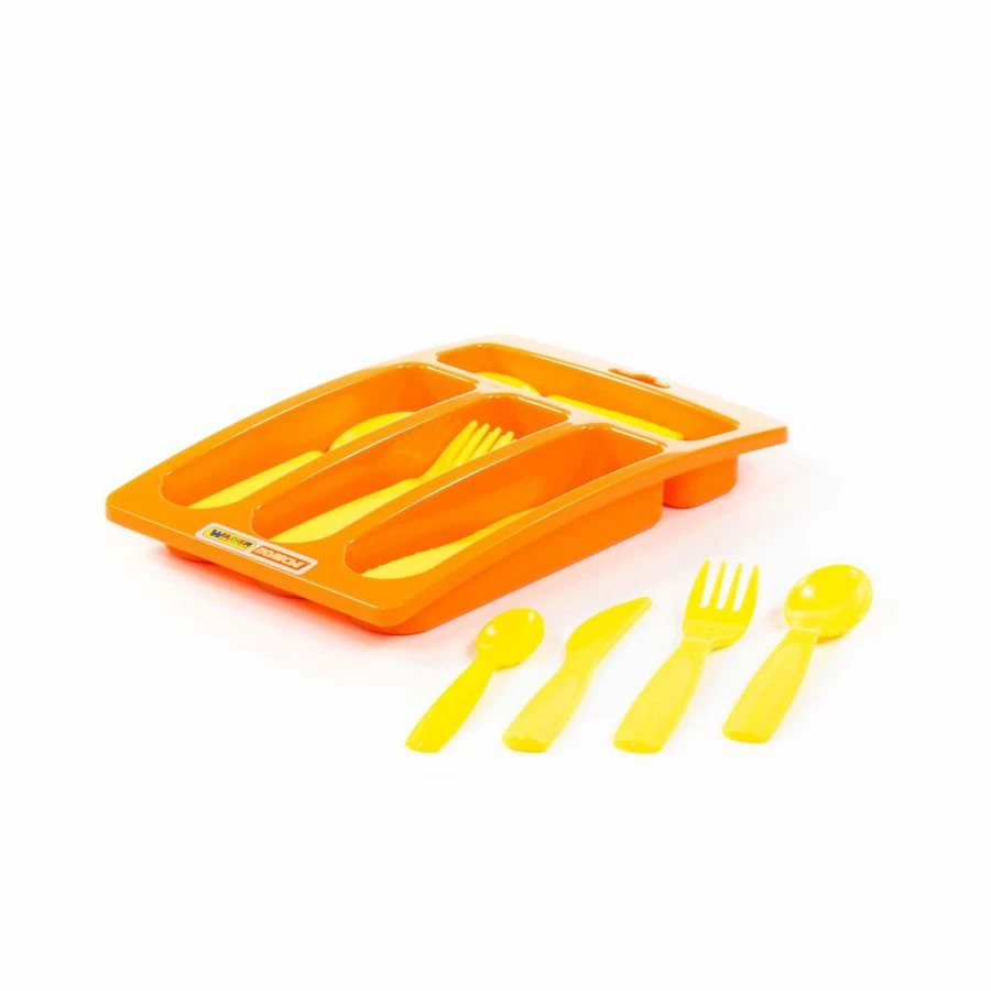 مجموعة طعام للدمى لأربعة أشخاص - مجموعة أدوات المائدة أليس