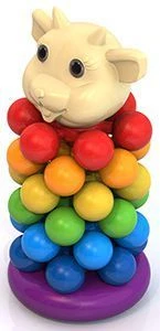 Rainbow Star Stacking Toy "Sheep