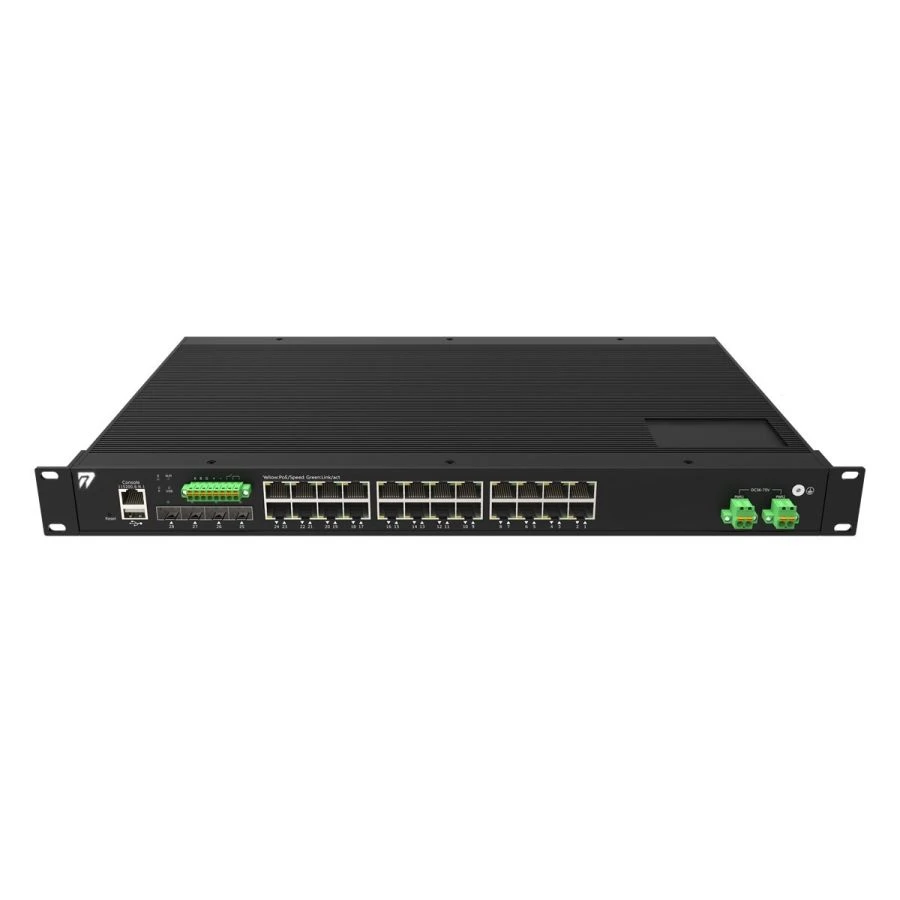 Industrial Managed L3 Switch for Data Transmission - InZer-3224GEM
