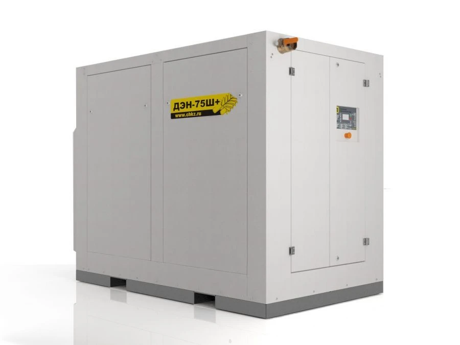 High-Efficiency Screw Compressor Installation DEN-75SH Plus