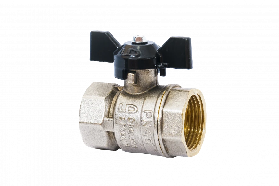 LD Pride Brass Ball Valve for Liquid and Gas Control 47.32.V-V.B
