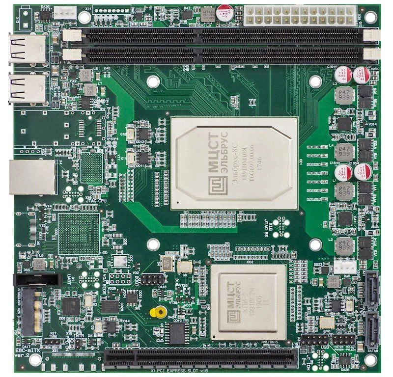 وحدة الحوسبة E8C-mITX - لوحة أم Mini-ITX