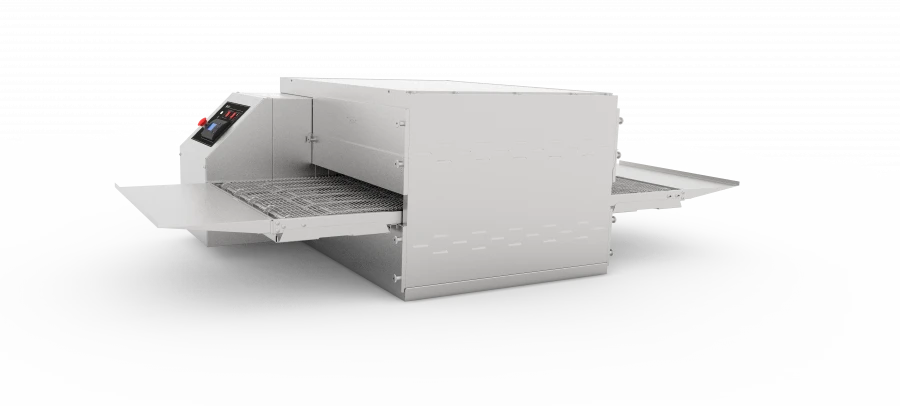 فرن بيتزا كهربائي ناقل ПЭК-600 (طبقتان)
