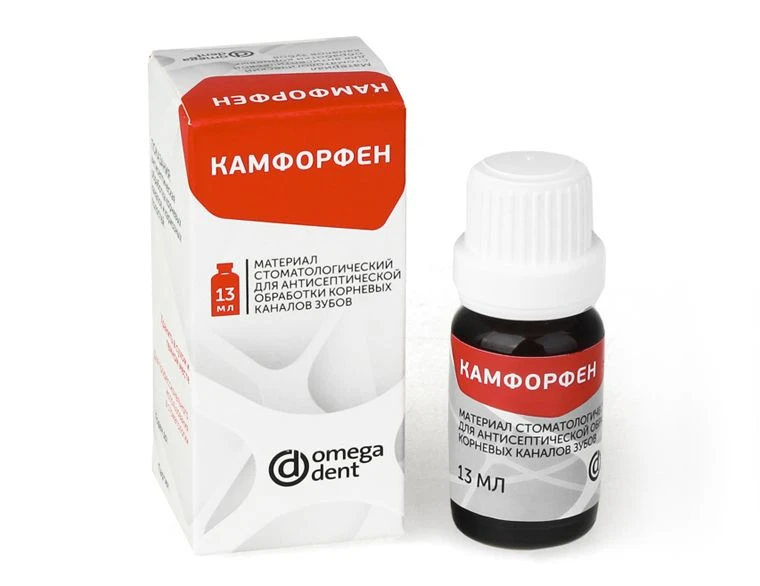 Antiseptic Dental Material for Root Canal Treatment "Kamforfen