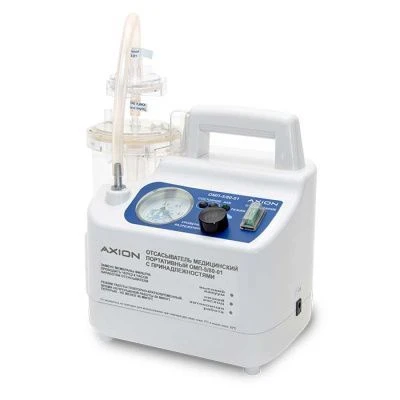 جهاز شفط طبي محمول OMP-5/80 مع ملحقاته