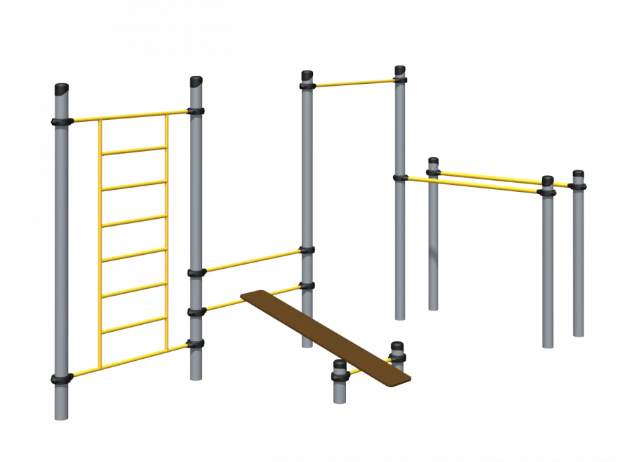 Workout Equipment Romana 501.24.01 for Fitness Areas