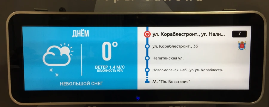 لوحة الوسائط مع شاشة LCD ذات مصفوفة نشطة - TRANSTELEM-2860