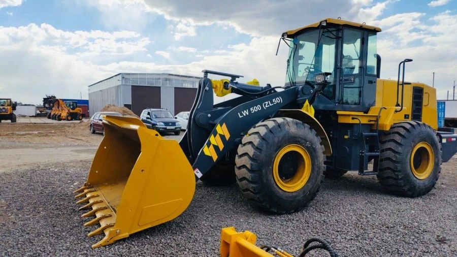 لودر أمامي Shanlin LW 500 ZL 50 معدات بناء ثقيلة
