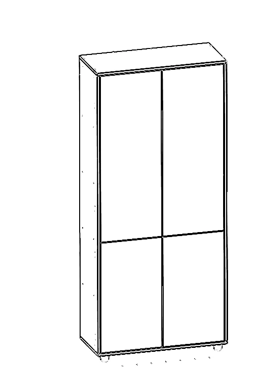 خزانة ملابس Modular، وحدة SMD.34