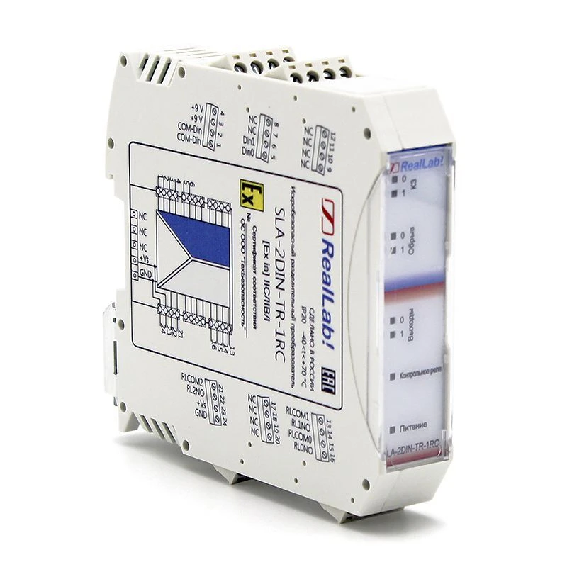 ISOLATED NAMUR Signal Isolation Converter SLA-2DIN-TR-1RC