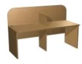 Two-Place Reading Box without Backlight - Model 1780x700x1250 mm