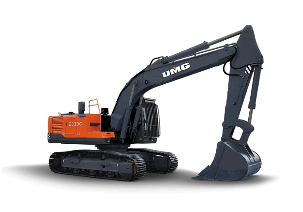 E330C Crawler Excavator with 3200mm Arm and 1.45m³ Bucket Capacity