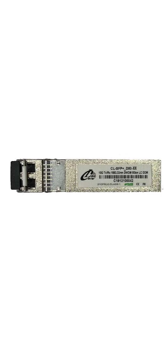 جهاز الإرسال الضوئي عالي السرعة CL-SFP+_D80-47 لنطاق 80 كم