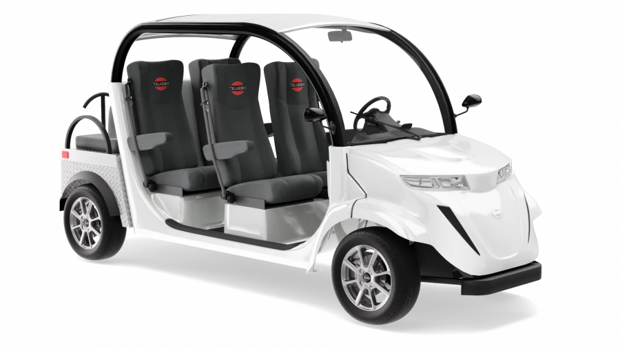 Electric Vehicle "Elecar 5E-TIGARBO" 4+2 (4x4)