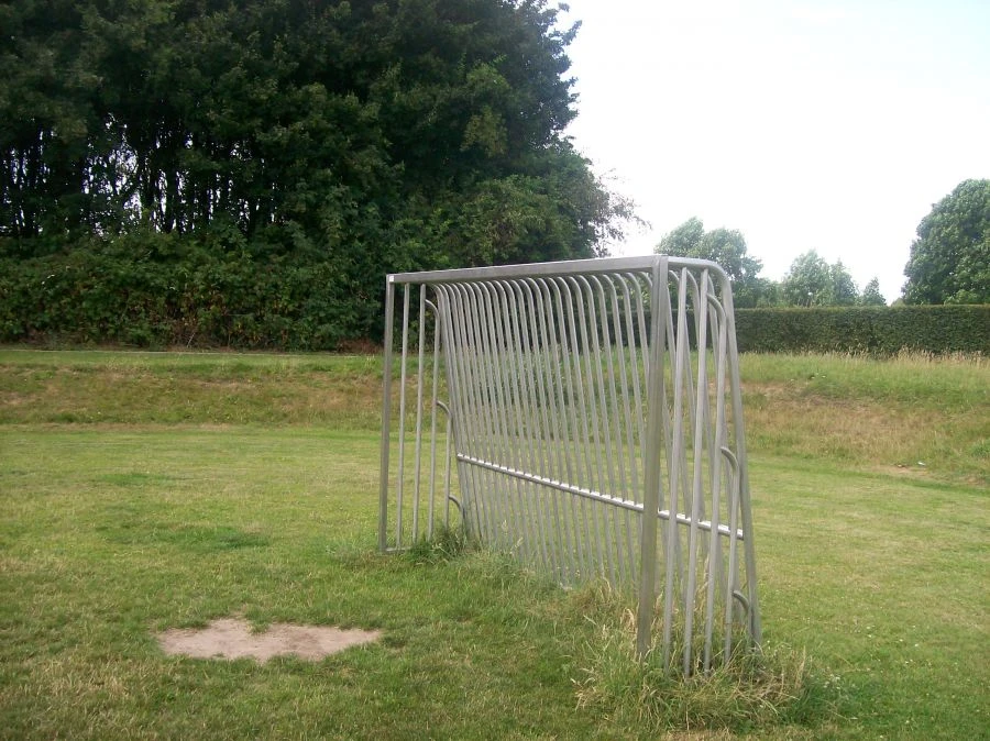 Anti-vandal Mini Football Goals Made of Stainless Steel