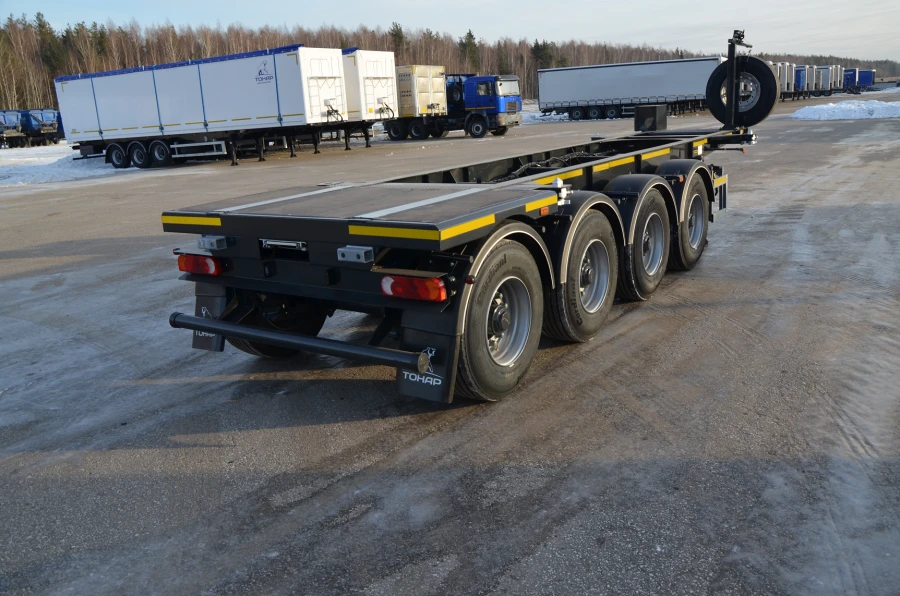 Container Transport Semi-Trailer TONAR Model 9988