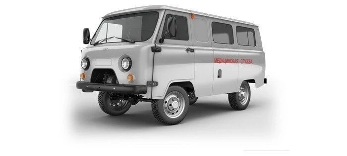 UAZ 396295-550 Medical Vehicle for Emergency Services