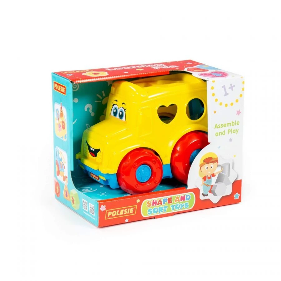 Educational Sorting Toy "Bus" in Box, Model 89113