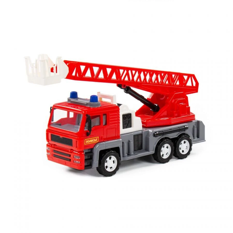 Diamond Fire Truck Toy, Inertia Powered, Model 86723