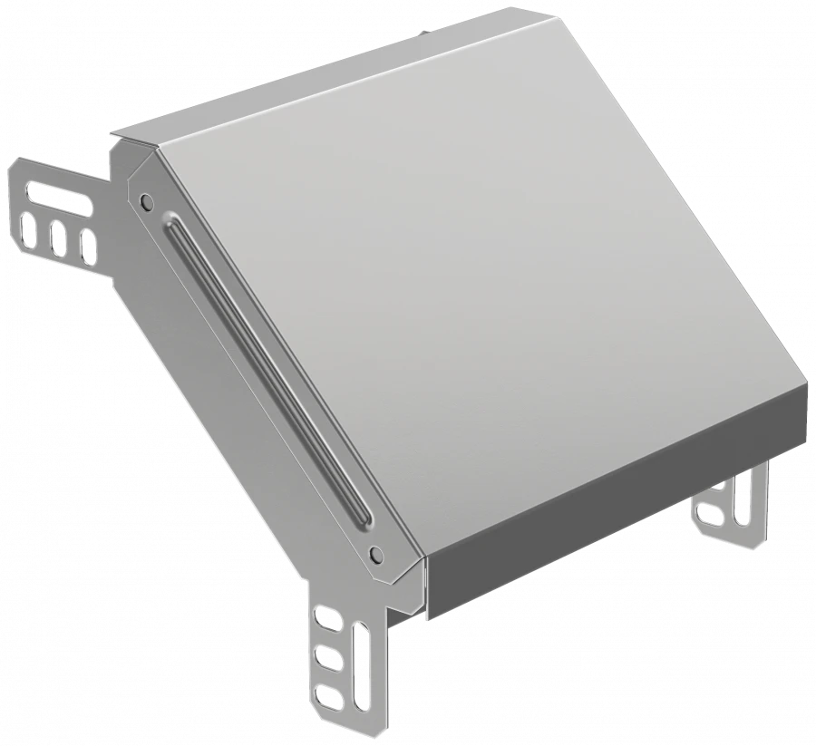 Vertical Cable Tray 45° Turn, 50x200mm, Model CLP3V-050-200 ESCA
