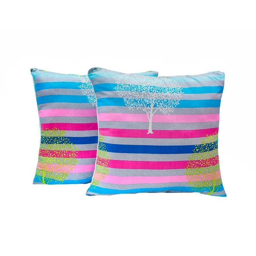 Natural Filling Pillows with Buckwheat Hulls and Fibrous Fillings