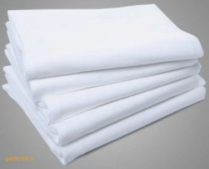 Pillowcase 50x60 cm, Made of Bleached Fabric