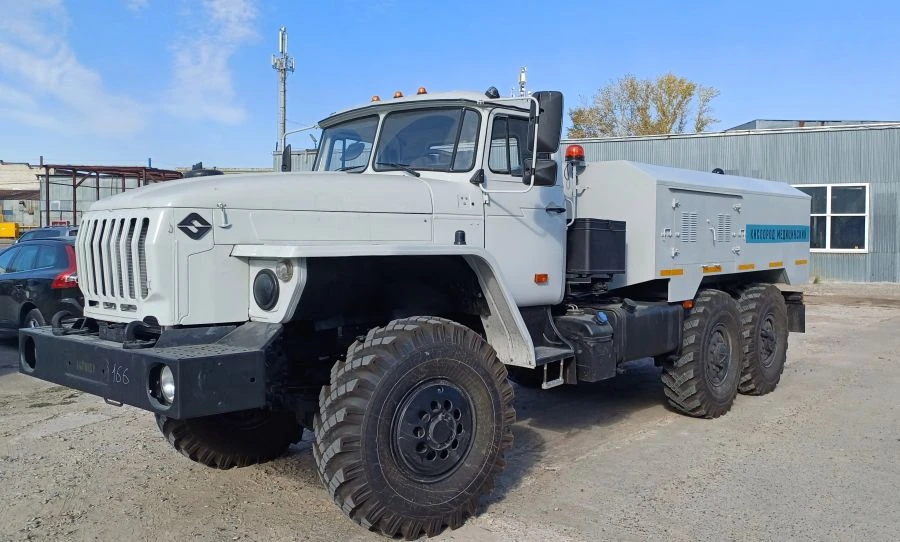 Unified Gas Charging Station UGS.M-A-002 on Ural-4320 Chassis