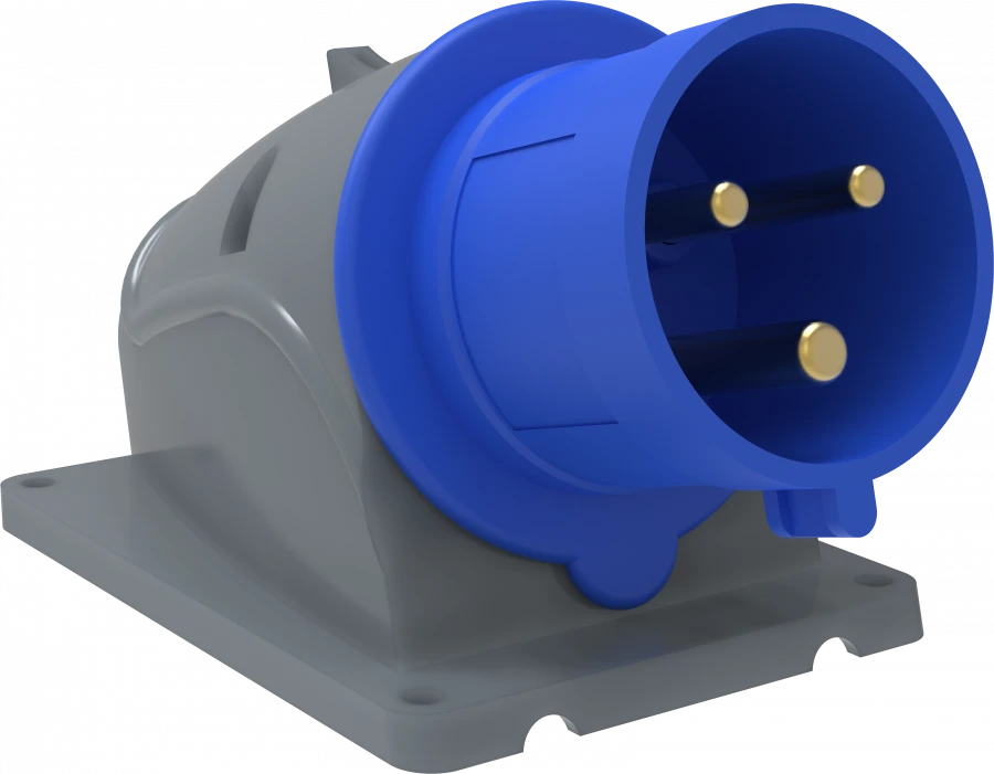 قابس ثابت IP44 MAGNUM SSI-523 32A 200-250V 2P+PE
