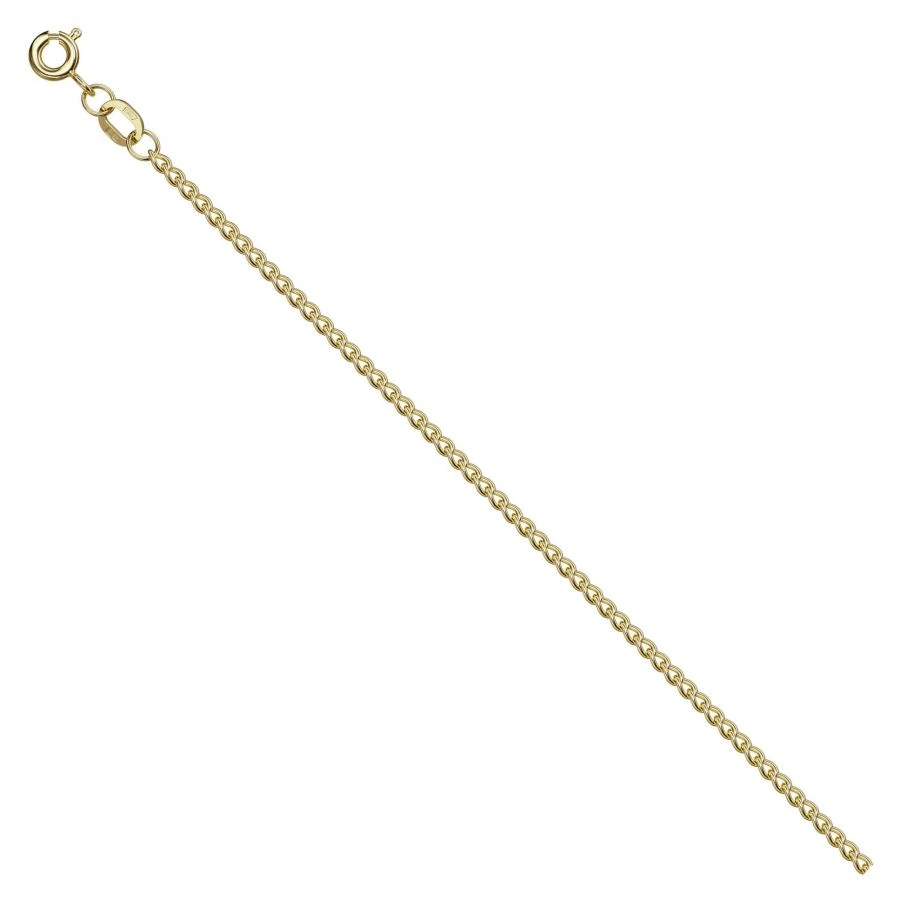 Yellow Gold Chain Gourmet Cordino 585 0.6MM 70CM 9.77G