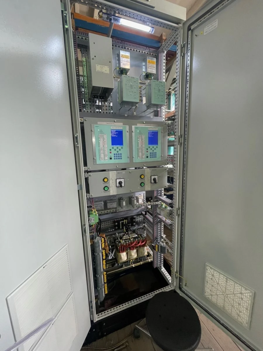 نظام الإثارة الثايرستور الثابت لتوربين الغاز TVV-350-2U3، موديل STS-2V-550-3200-2.5 UHL4