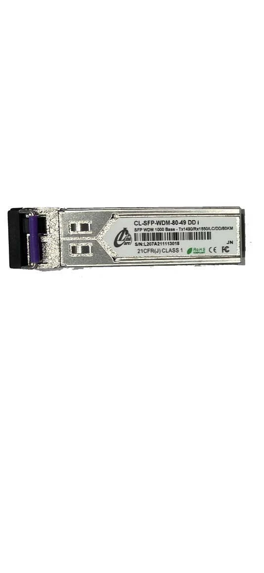 جهاز الإرسال CL-SFP-WDM-80-49 DD e للاتصالات لمسافات طويلة