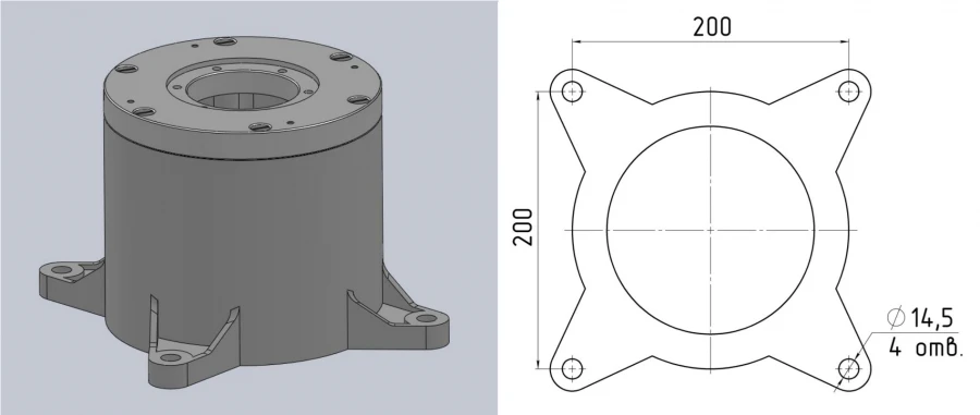 Seat Support Spacer for KЛ-7500M Series - KЛ-7503M.24