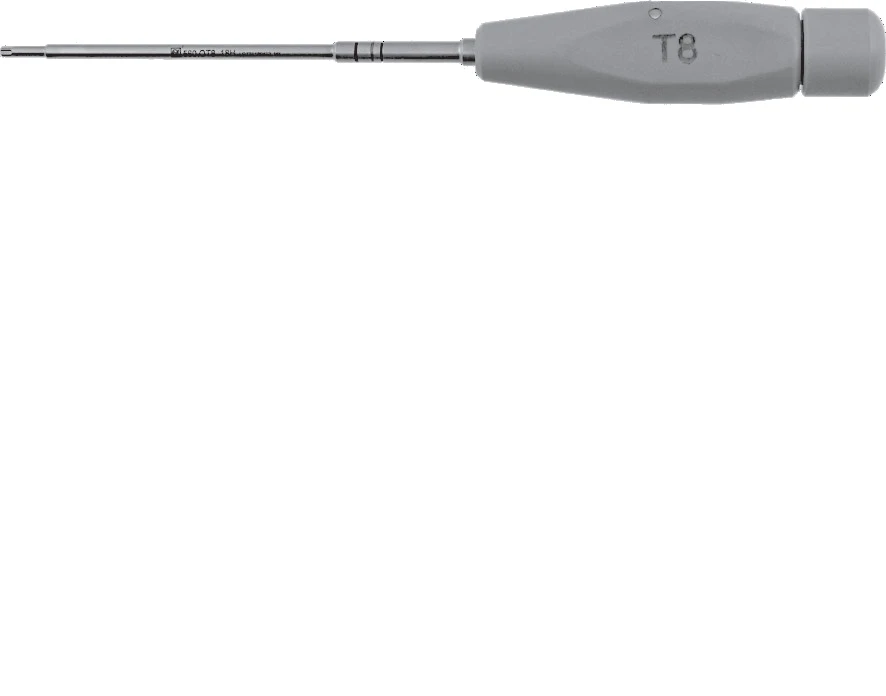 مفك قنوي T8 لعلاج الكسور، رقم 560.0T8