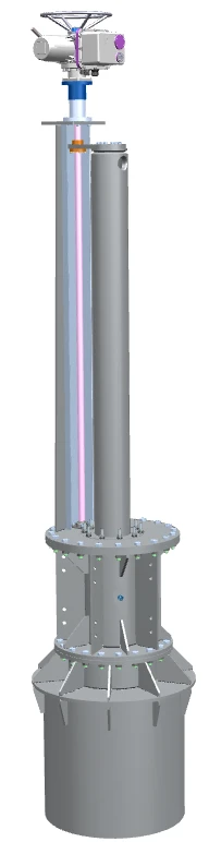 Fish Finder Hydroacoustic Lifting Device for Low and High Frequencies (SPU-RPGL)